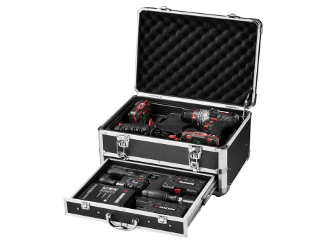 Set trapano a percussione ricaricabile