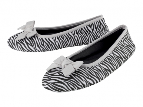 Pantofole a ballerina da donna