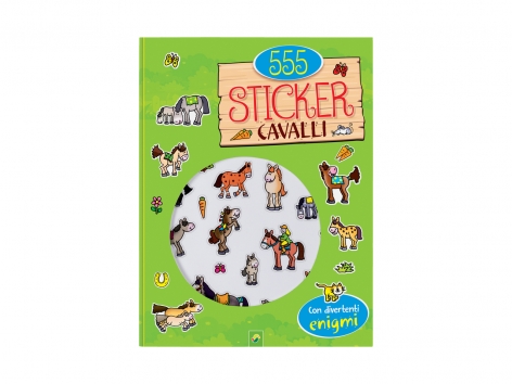 Libro per bambini con adesivi