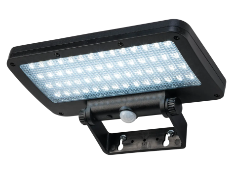 Faro LED ad energia solare con sensore di movimento
