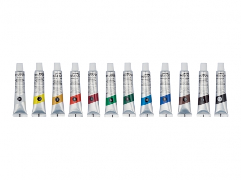 Set colori acrilici o acquerelli o gessetti