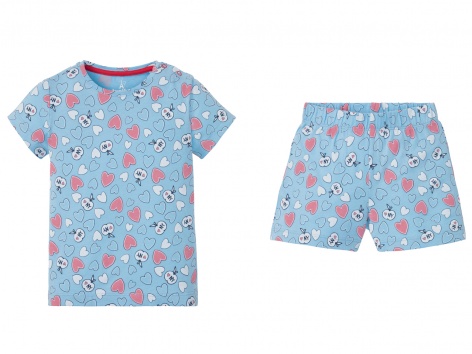 Pigiama corto o camicia da notte da bambina