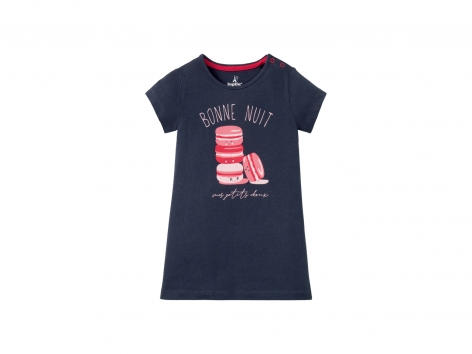 Pigiama corto o camicia da notte da bambina