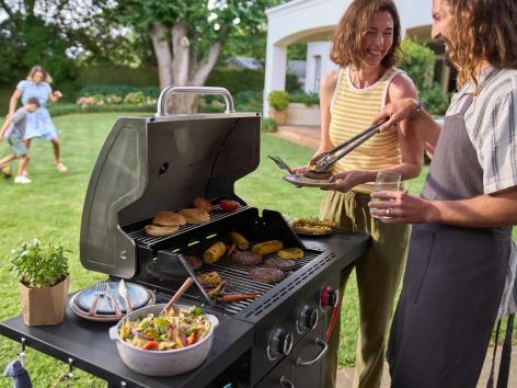 Barbecue a gas