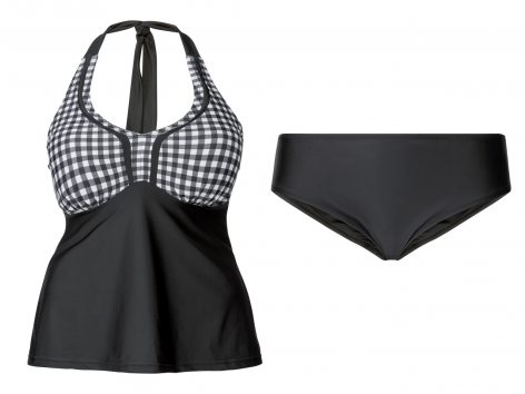 Costume intero o tankini conformato da donna