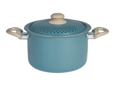 Pentola con coperchio