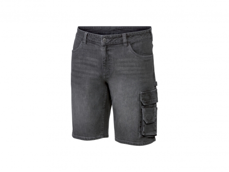Bermuda in jeans da lavoro per uomo