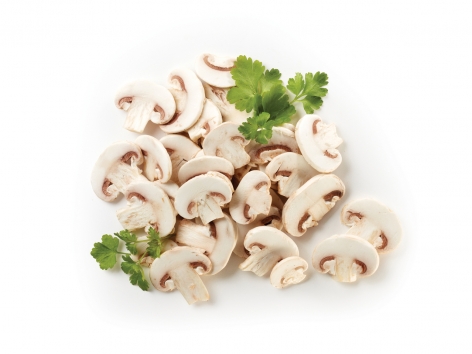 Funghi Champignon affettati