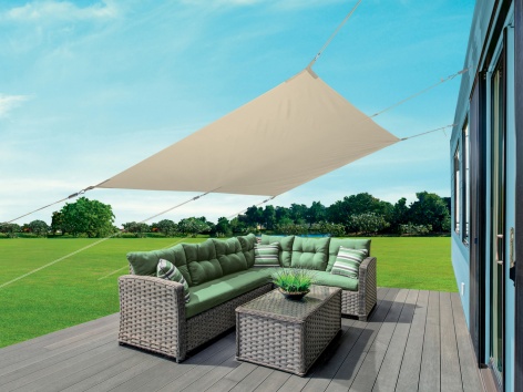 Tenda a vela parasole