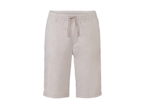 Bermuda in lino da uomo