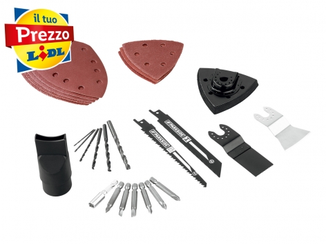 Attrezzo multifunzione ricaricabile 4 in 1
