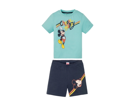 Pigiama corto da bambino "Mickey Mouse, Spiderman, NASA