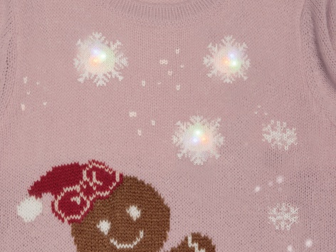 Pullover natalizio da bambina