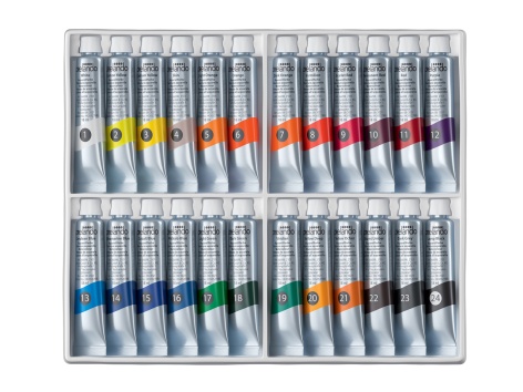Colori acrilici, ad olio o colori ad acquerello