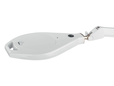 Lampada LED con lente d'ingrandimento