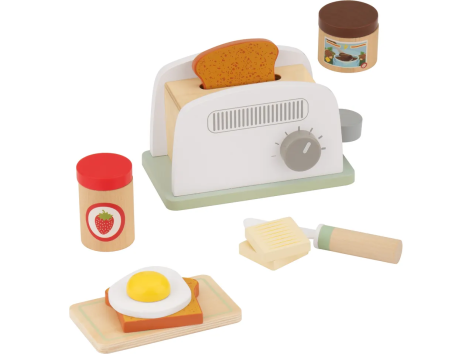 Utensili per cucina giocattolo in legno