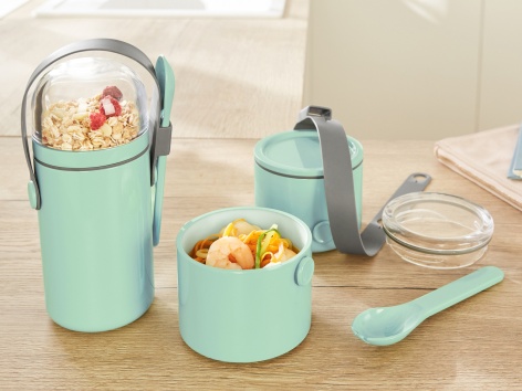 Portapranzo o contenitore per yogurt