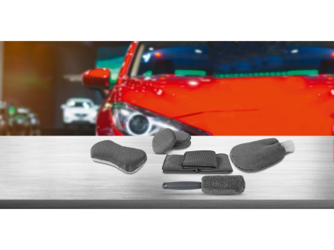 Set accessori per pulizia auto