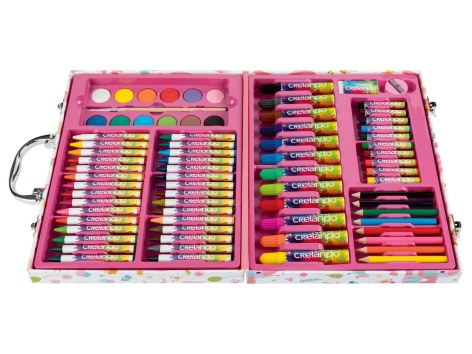 Valigetta per dipingere e colorare per bambini