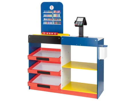 Supermercato Lidl in legno