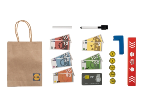 Supermercato Lidl in legno