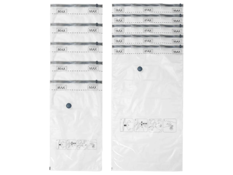 Set sacchetti per sottovuoto, 10 pezzi