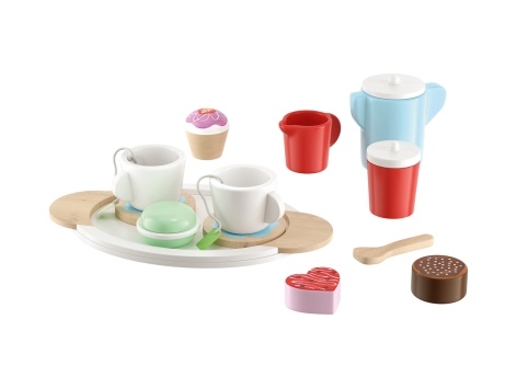 Utensili per cucina giocattolo in legno