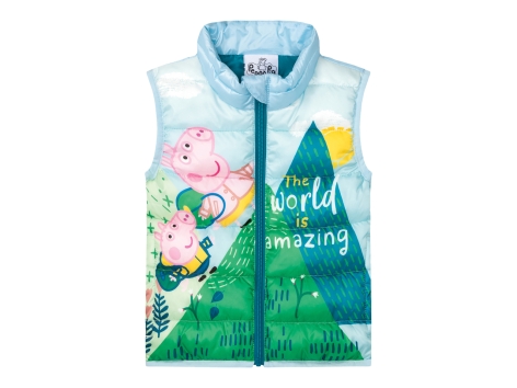 Gilet imbottito per bambini "Paw Patrol, Peppa Pig"