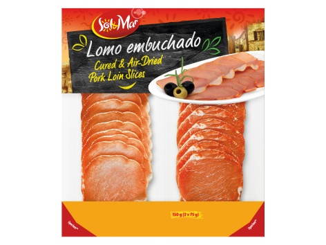 Lonza di maiale a fette essiccata all’aria