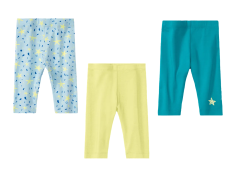 Leggings capri da bambina