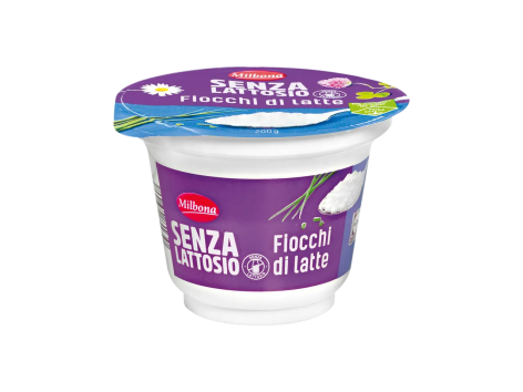 Fiocchi di latte senza lattosio