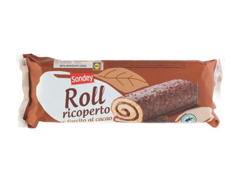 Roll ricoperto e farcito al cacao