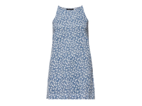 Canotta lunga in lino da donna
