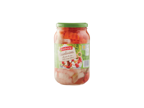 Giardiniera all’aceto di vino
