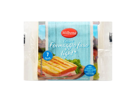 Fettine di formaggio fuso light