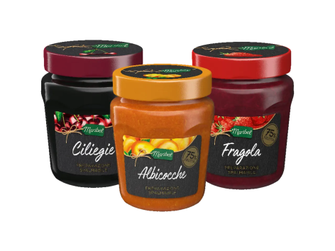Preparazione spalmabile alla frutta