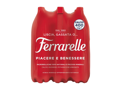 Acqua minerale effervescente naturale