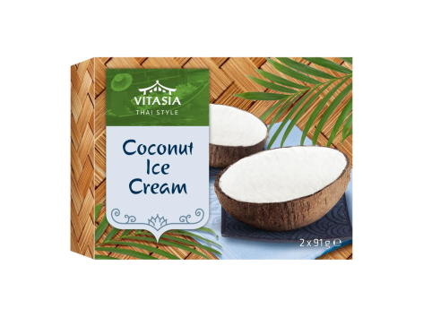 Gelato al gusto di cocco