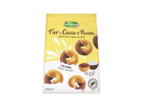 Biscotti Fior di cacao e panna