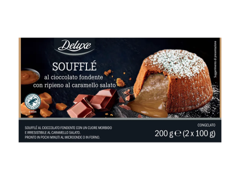 Soufflè al cioccolato fondente