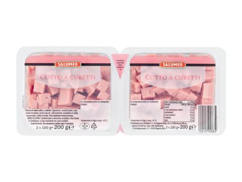 Prosciutto cotto a cubetti