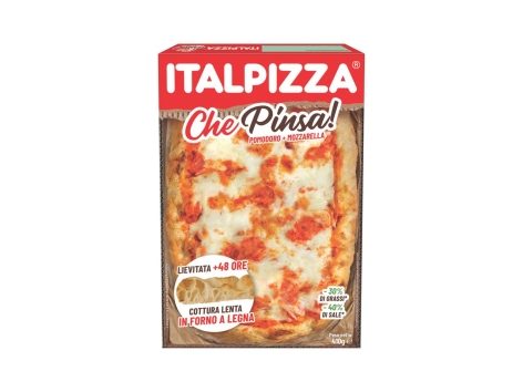 “Che pinsa” pomodoro e mozzarella
