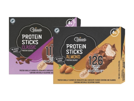 Stecco gelato proteico