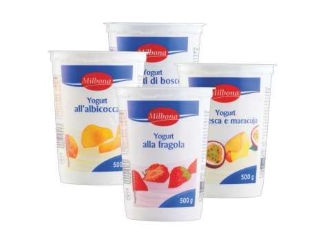 Yogurt intero alla frutta