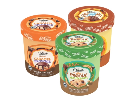 Gelato variegato stile americano