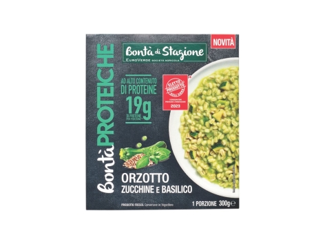 Orzotto zucchine e basilico High Protein
