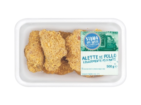 Alette di pollo panate