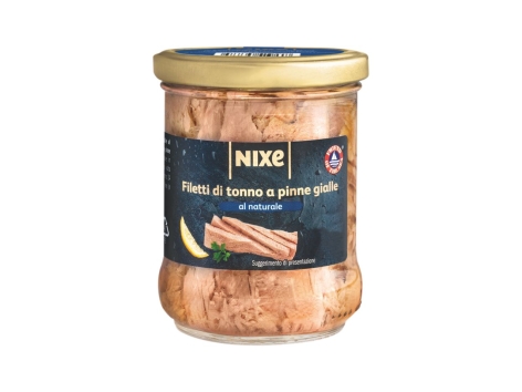Filetti di tonno a pinne gialle al naturale