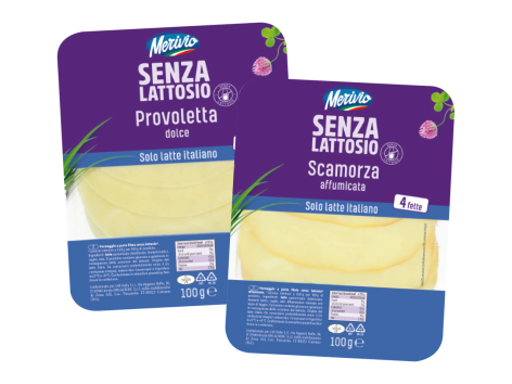 Provoletta dolce o scamorza affumicata a fette senza lattosio