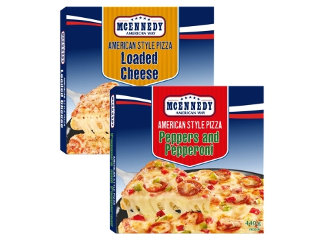Pizza farcita stile americano
